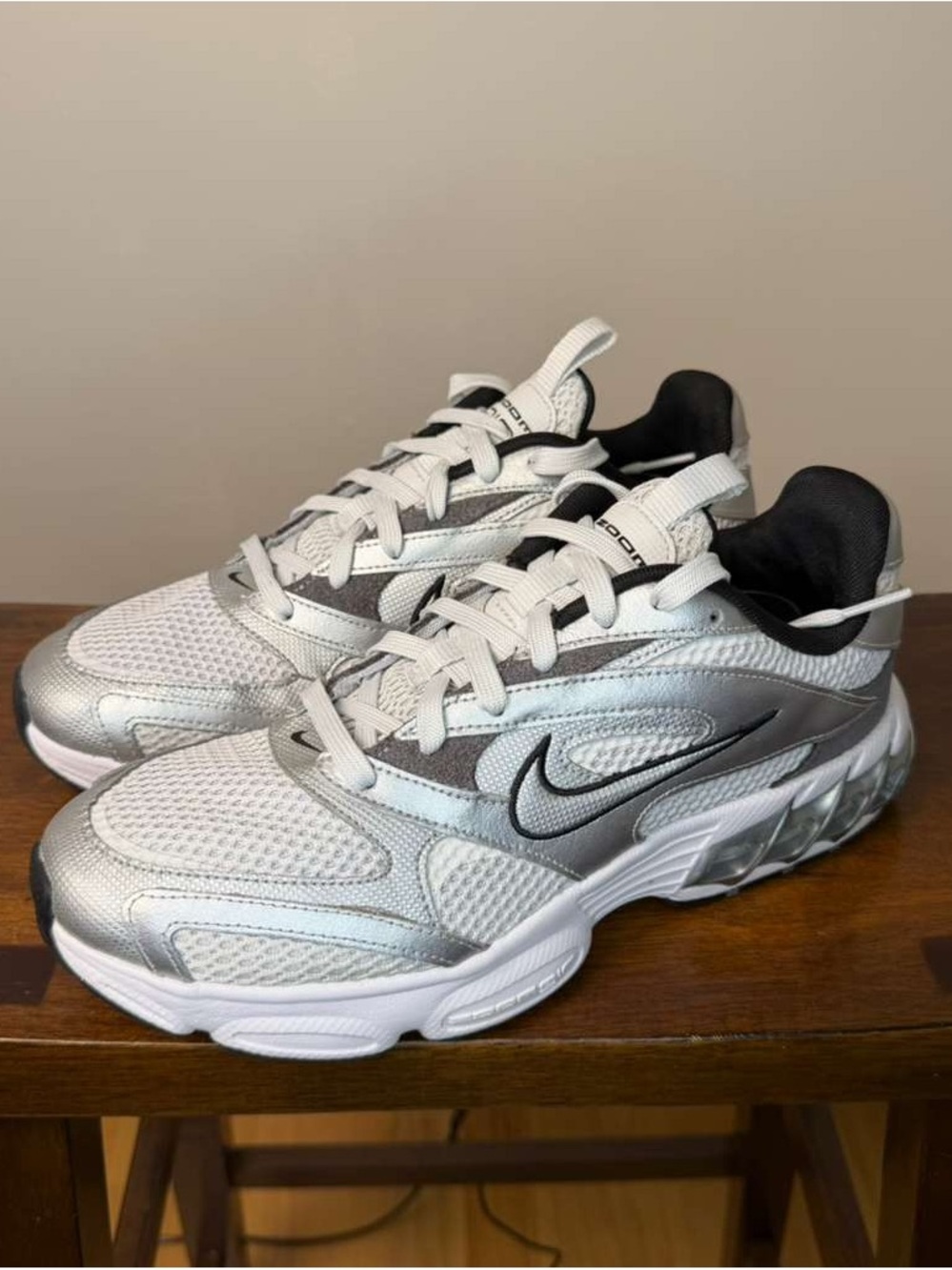 Nike Zoom Air Fire Women’s 10 Photon Dust Metallic Silver DR7852-001 Shoes